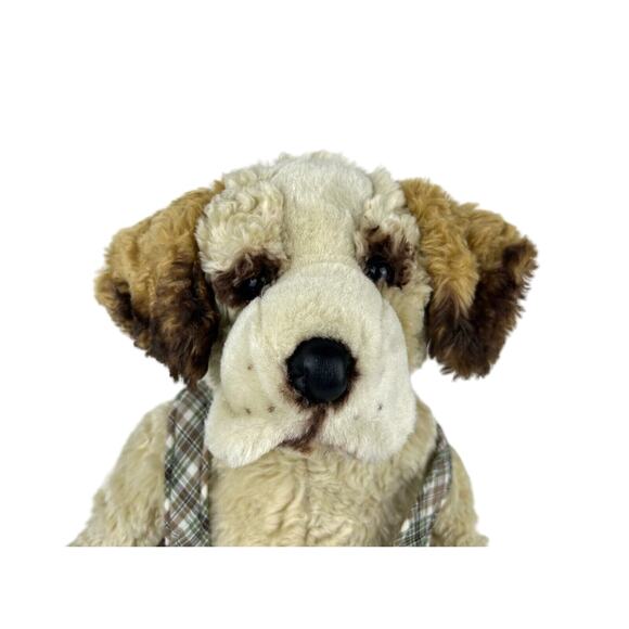 HugFun 2001 Plush Dog Stuffed Animal w/ Clothing Outfit Approx 15" EUC - Picture 2 of 7